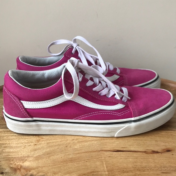 Vans Shoes - FINAL PRICE! Pink vans Sz 9.5